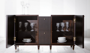 DIMITRI - Wooden sideboard with doors by OPERA CONTEMPORARY - view 3